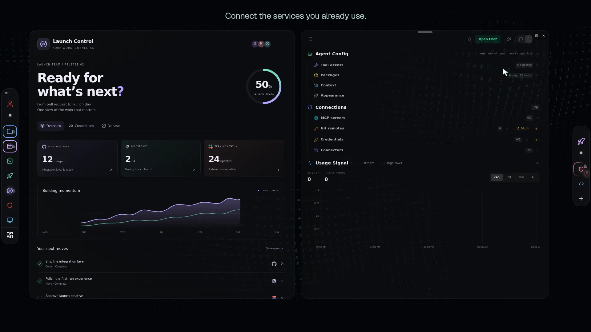 Build your own tools — original Neuralis interface with sample data